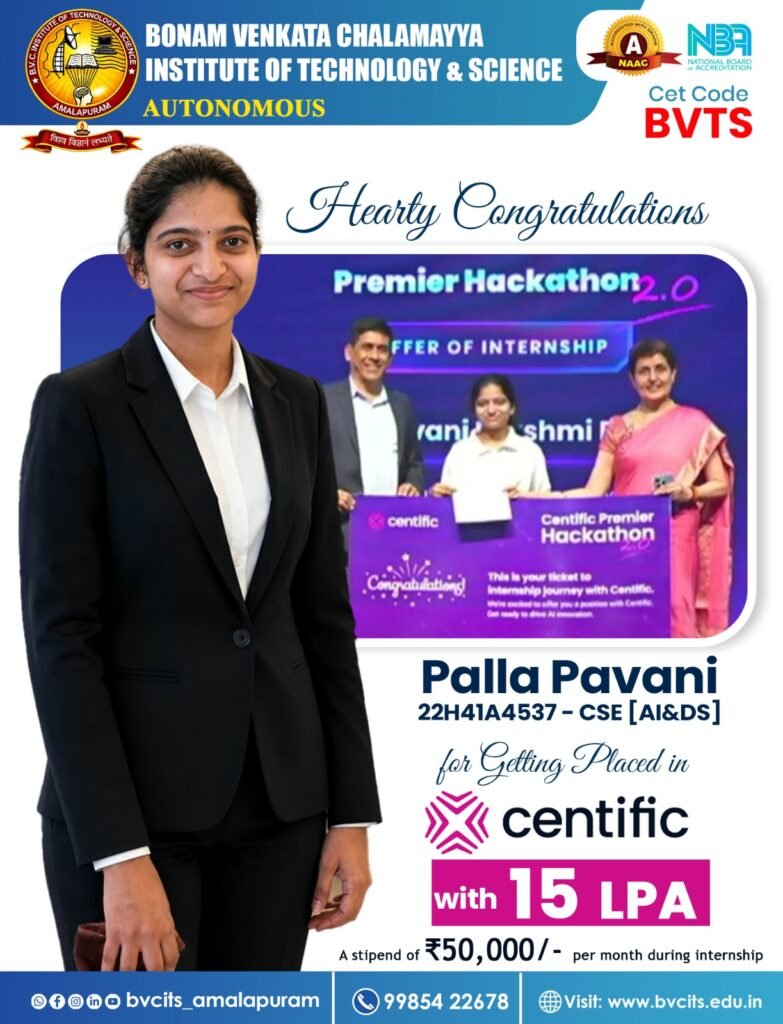 BVCITS| BVC Institute of Technology & Science
