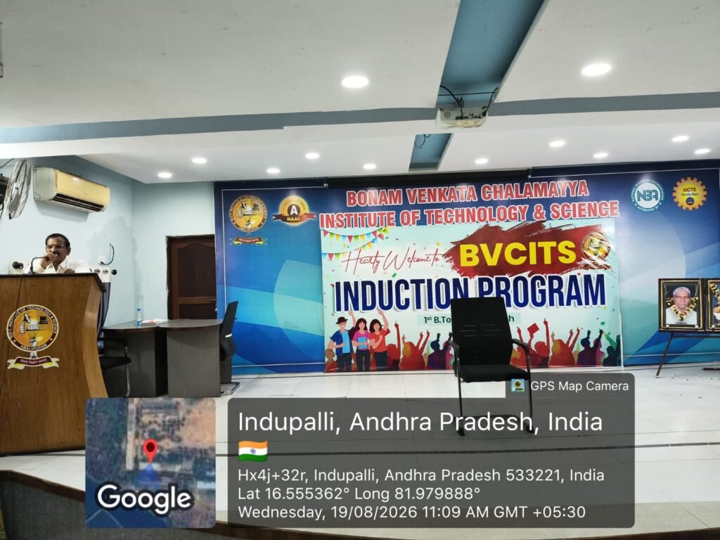 BVCITS| BVC Institute of Technology & Science EVENTS, scroll